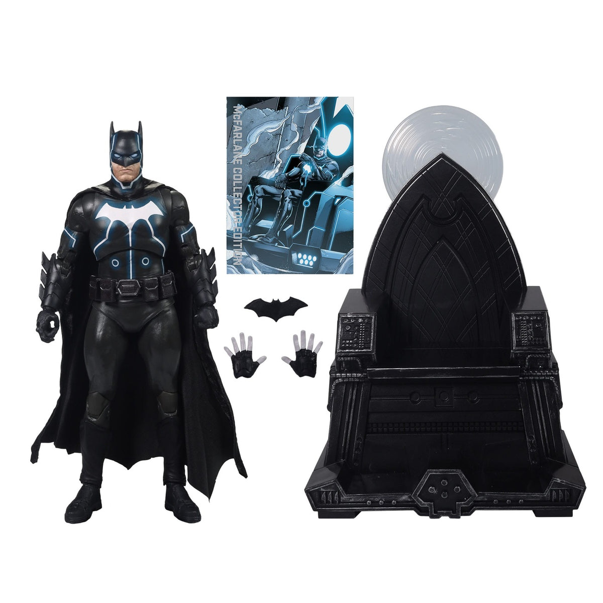 Produktbild DC Multiverse McFarlane Collector Edition Actionfigur nr 47 Batman & Mobius Chair (Darkseid War) 18 cm