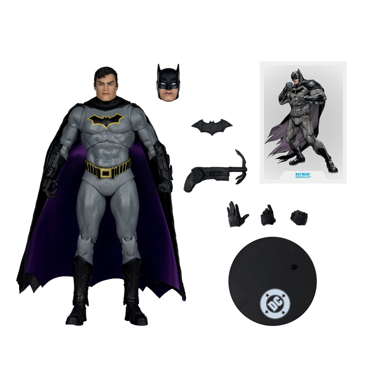 Produktbild DC Rebirth DC Multiverse actionfigur Batman (Gold Label) 18 cm