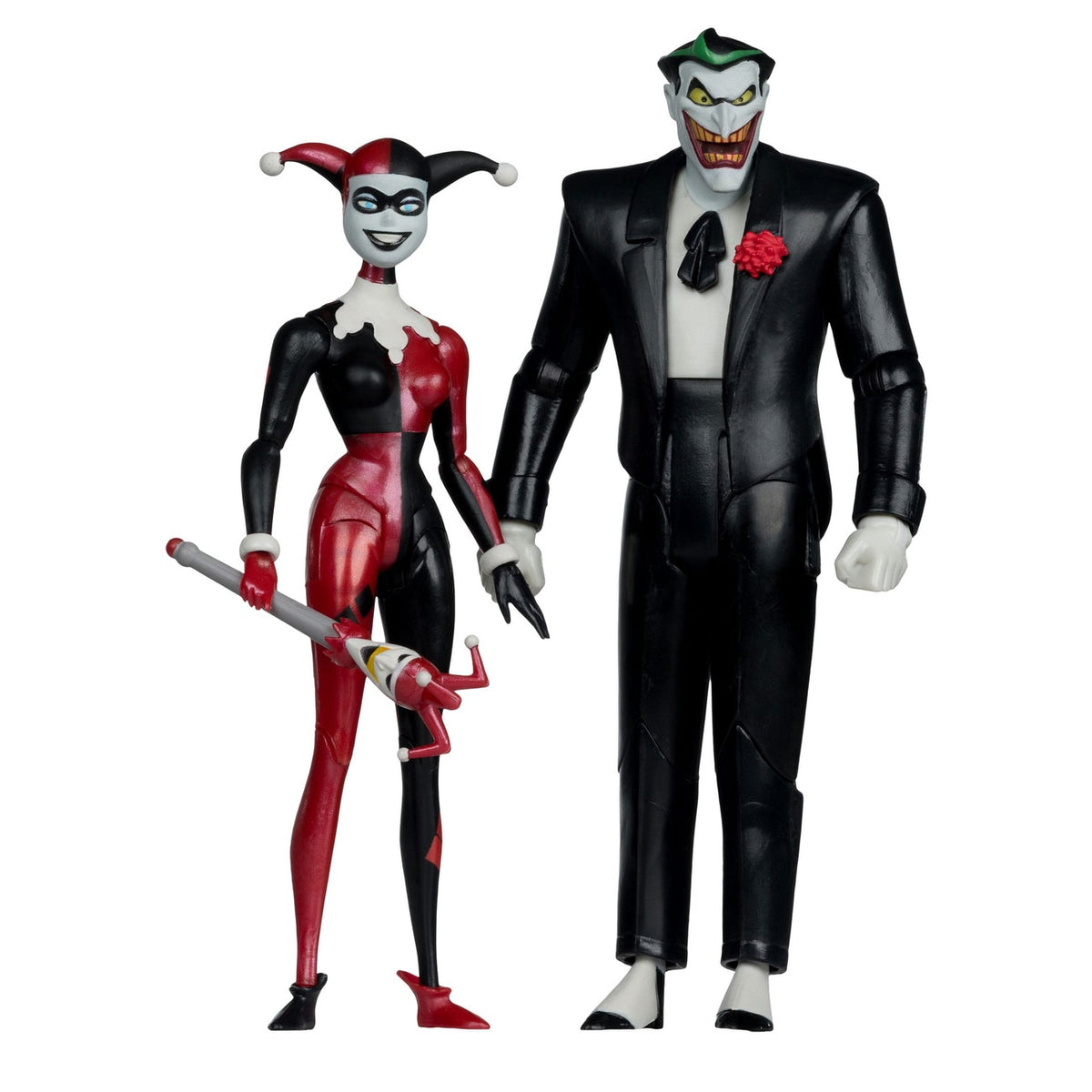 Produktbild Batman: The Animated Series DC Direct Actionfigurer Harley Quinn & The Joker (Mad Love) (Gold Label) 18 cm