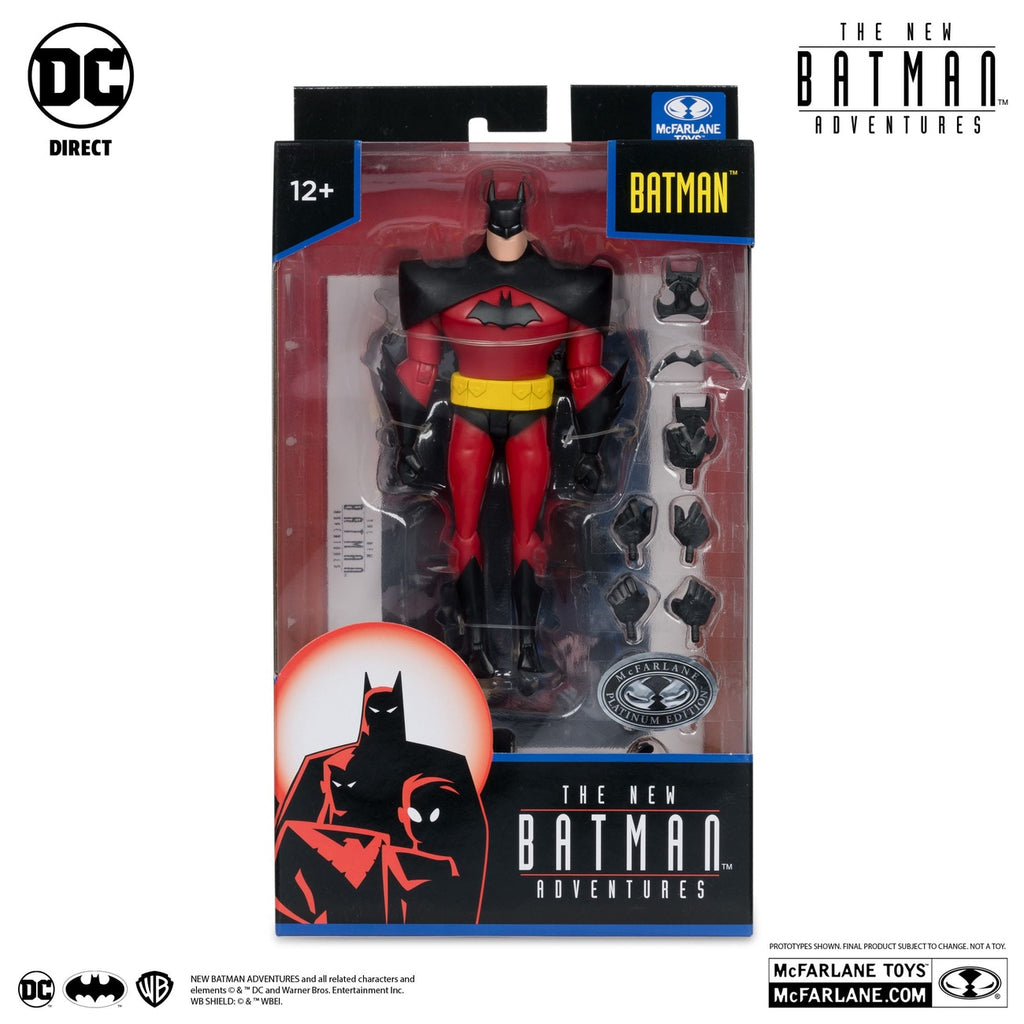 Produktbild The New Batman Adventure DC Multiverse actionfigur Batman (Silver) Platinum Edition 18 cm