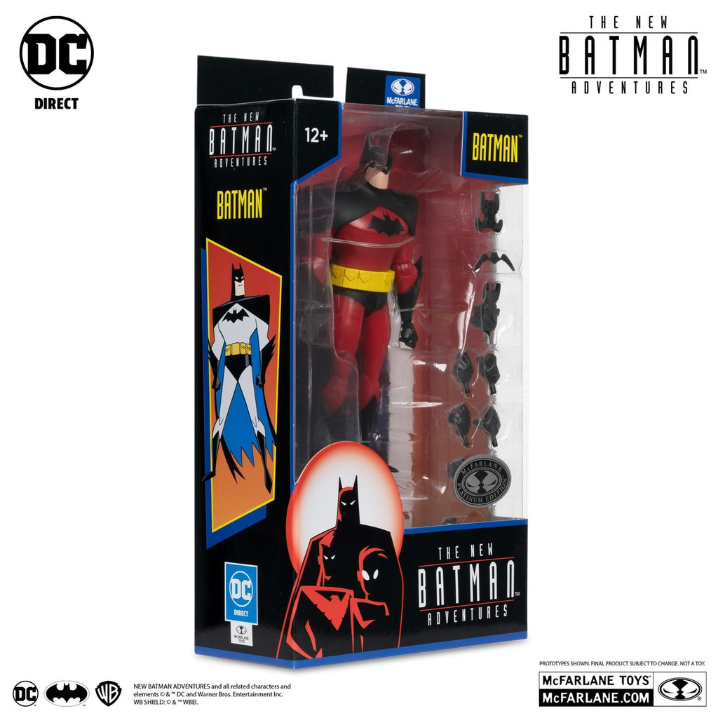 Produktbild The New Batman Adventure DC Multiverse actionfigur Batman (Silver) Platinum Edition 18 cm