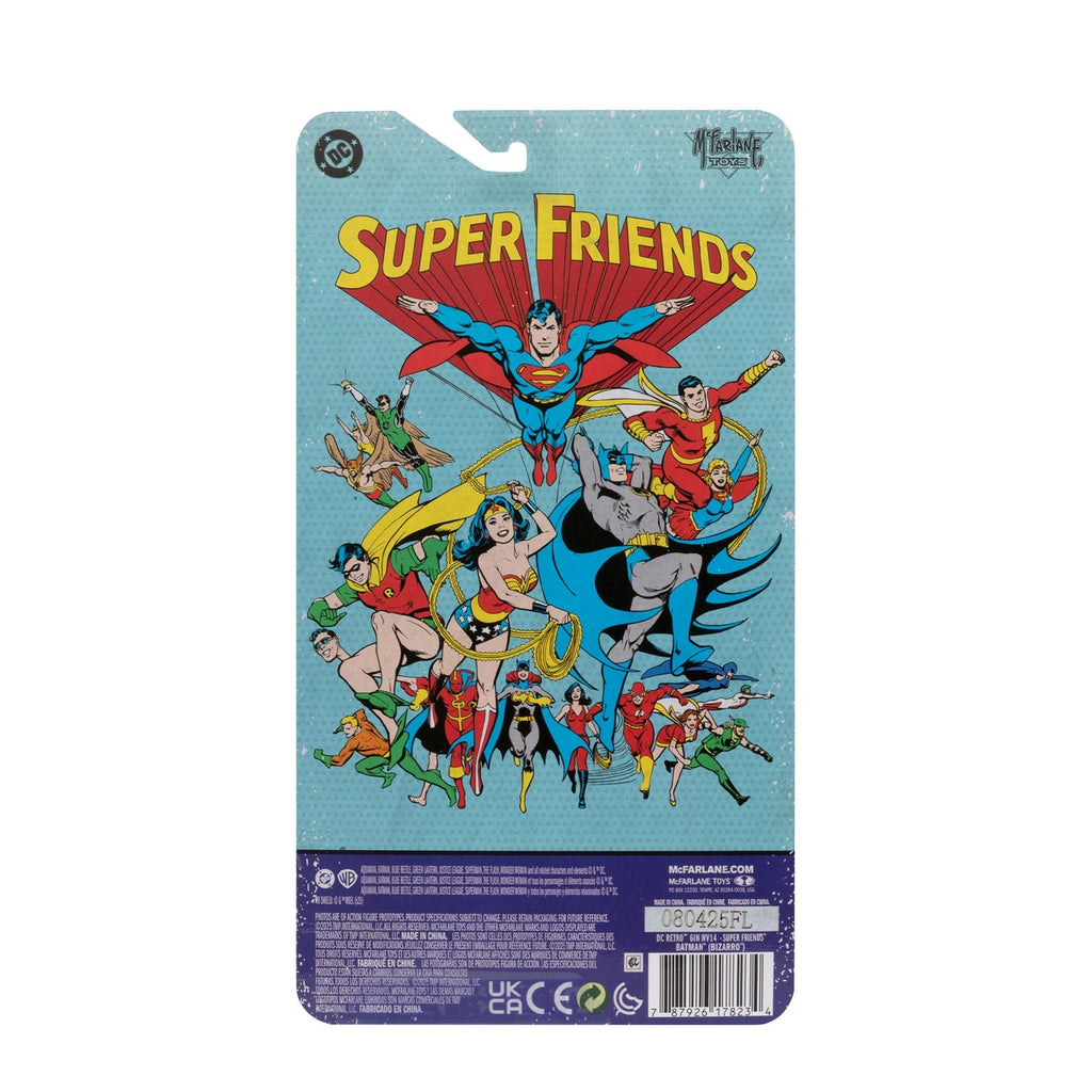 Produktbild DC Retro Super Friends Actionfigur Bizarro Batman 15 cm