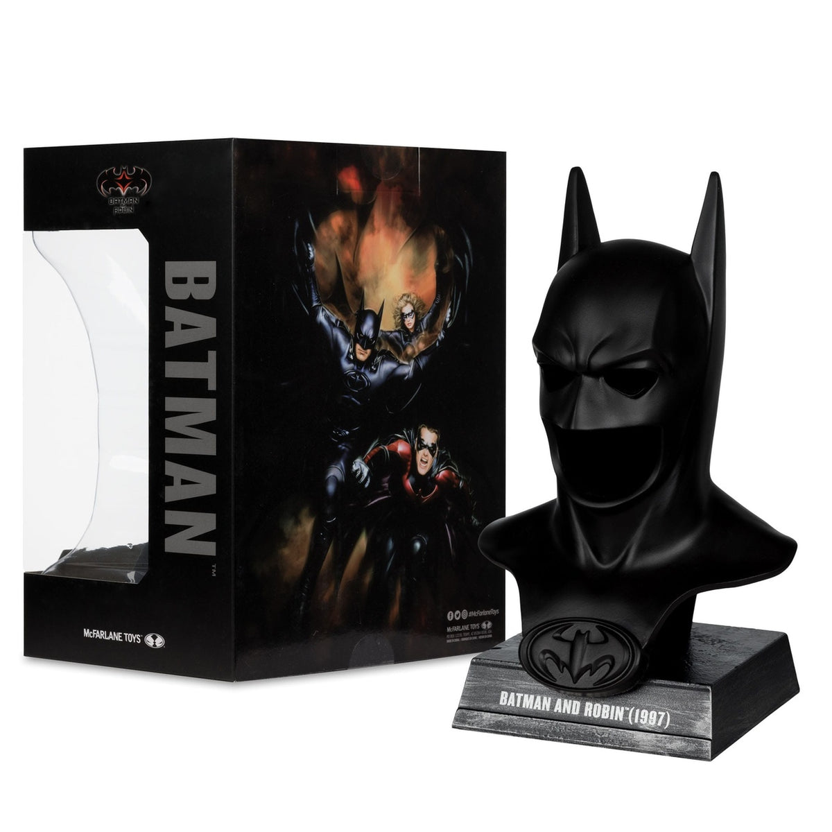 Produktbild Batman DC Direct Mini-Replika 1/3 Batman Mask (Batman & Robin) 19 cm