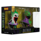 Produktbild Batman DC Direct Mini-replika 1/3 2-pack Batmanmasker Hush & Knightfall (Jokerized) (Gold Label) 18 cm