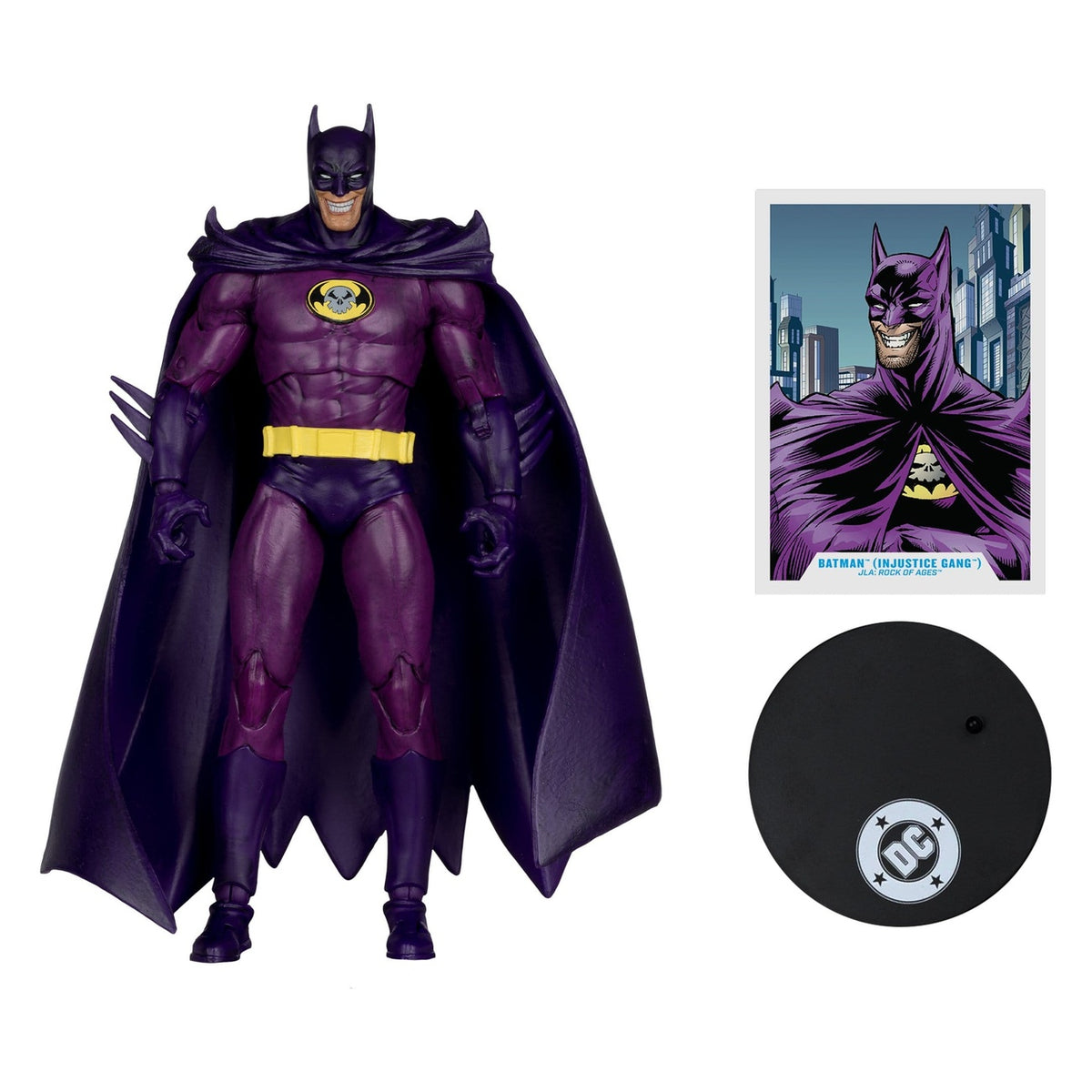 Produktbild DC Multiverse Actionfigur Batman (Injustice Gang) (JLA: Rock of Ages) (Red Platinum Edition) 18 cm