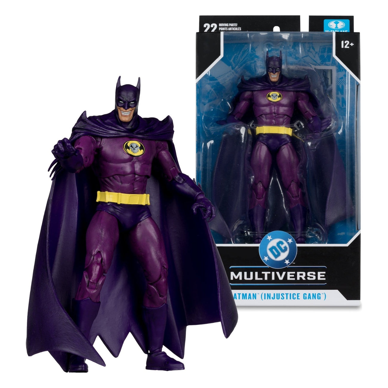 Produktbild DC Multiverse Actionfigur Batman (Injustice Gang) (JLA: Rock of Ages) (Red Platinum Edition) 18 cm