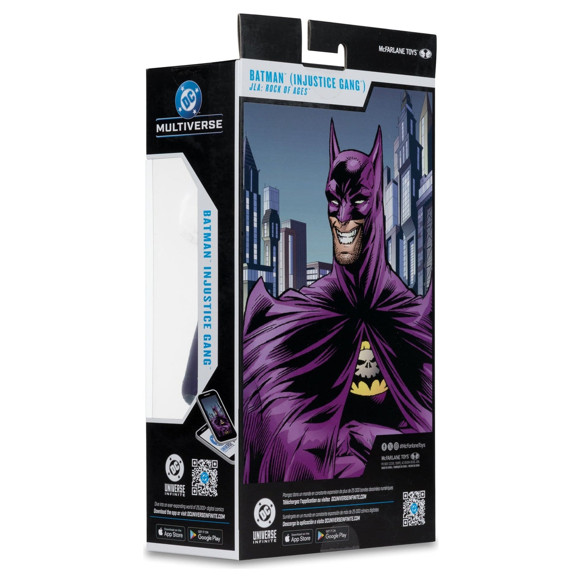 Produktbild DC Multiverse Actionfigur Batman (Injustice Gang) (JLA: Rock of Ages) (Red Platinum Edition) 18 cm