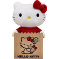 Produktbild Sanrio plyschfigur Hello Kitty med röd klänning 24 cm