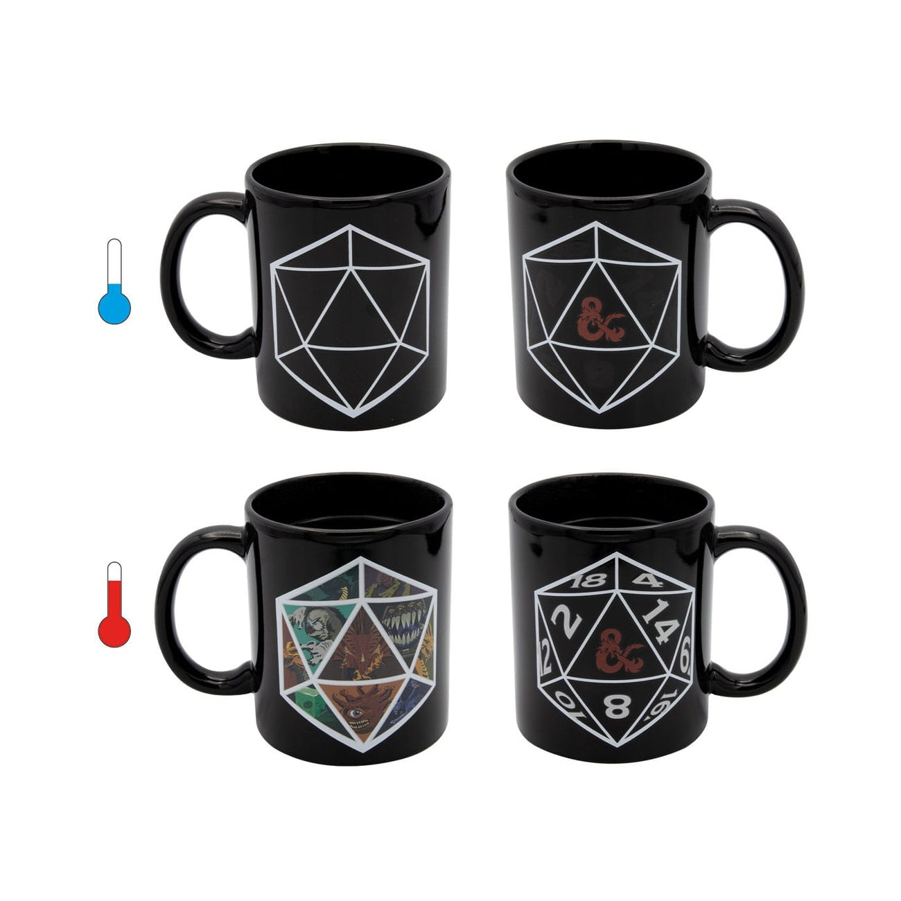 Produktbild Dungeons & Dragons-mugg med termoeffekt Magic