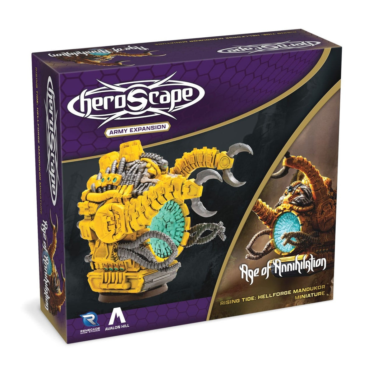 Produktbild Heroscape Expansion Rising Tide - Hellforge Mandukor Army *Engelsk version*