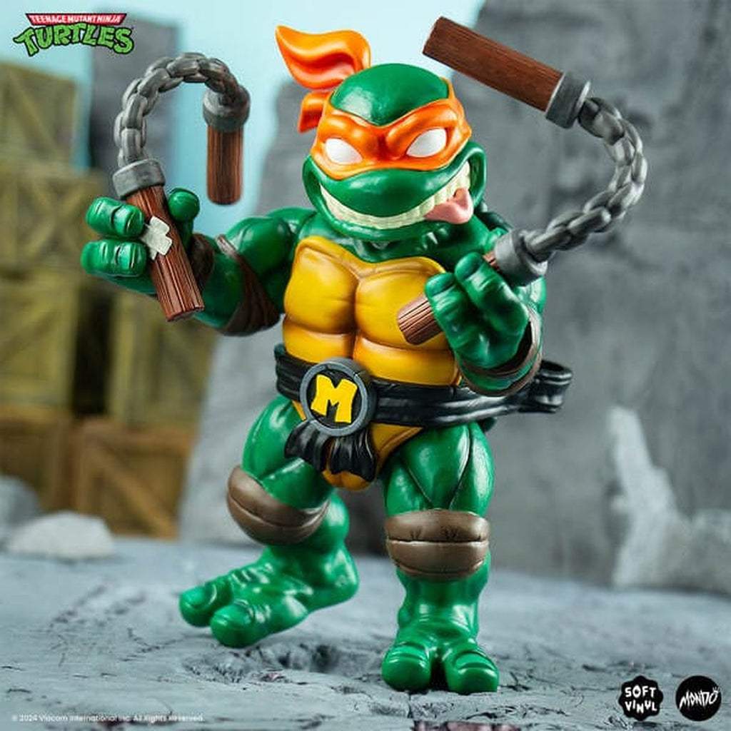Produktbild Teenage Mutant Ninja Turtles soft vinyl-figur Michelangelo 20 cm
