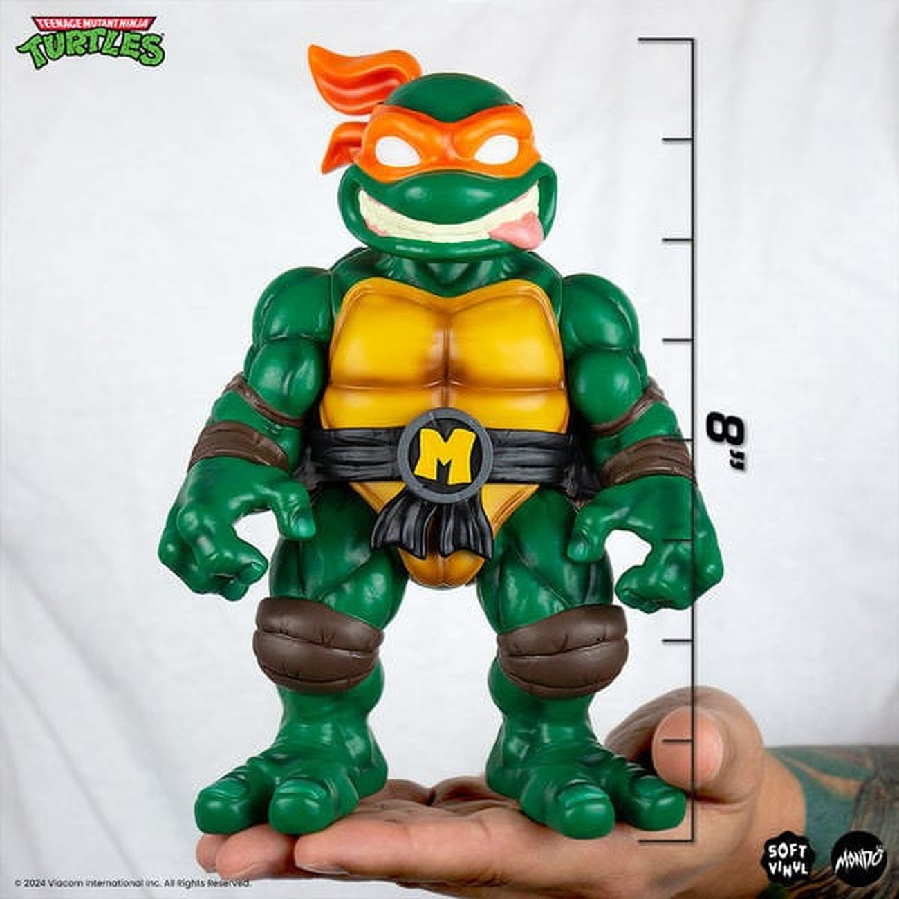Produktbild Teenage Mutant Ninja Turtles soft vinyl-figur Michelangelo 20 cm