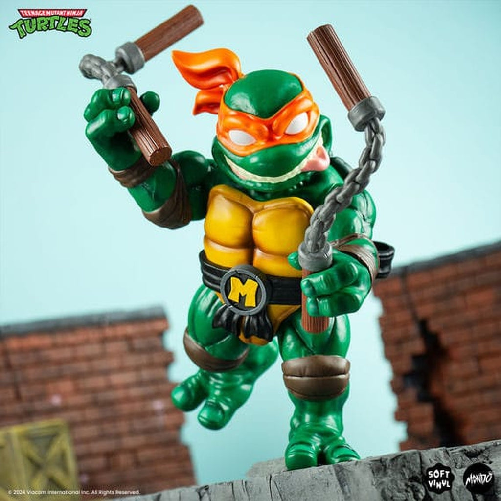 Produktbild Teenage Mutant Ninja Turtles soft vinyl-figur Michelangelo 20 cm