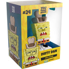 Produktbild SvampBob Fyrkant Dirty Dan vinylfigur 12 cm