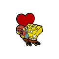 Produktbild SpongeBob SquarePants bobble‑pin Spongebob Heart 5 cm