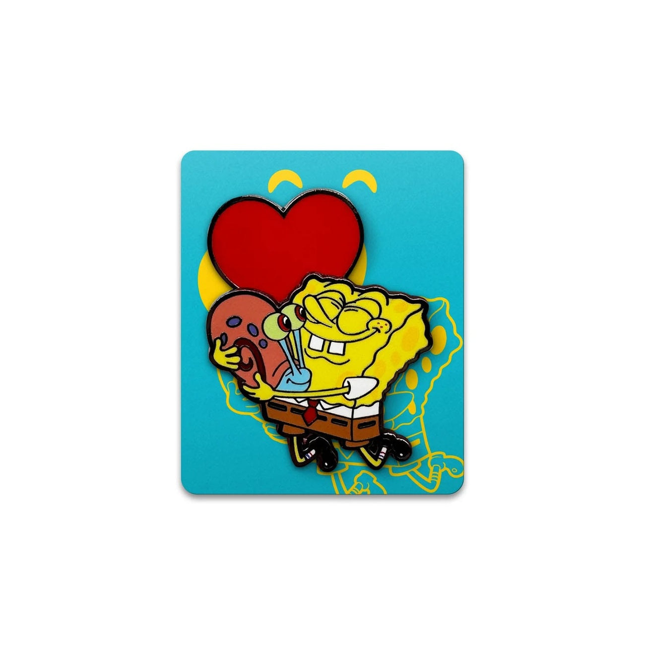 Produktbild SpongeBob SquarePants bobble‑pin Spongebob Heart 5 cm