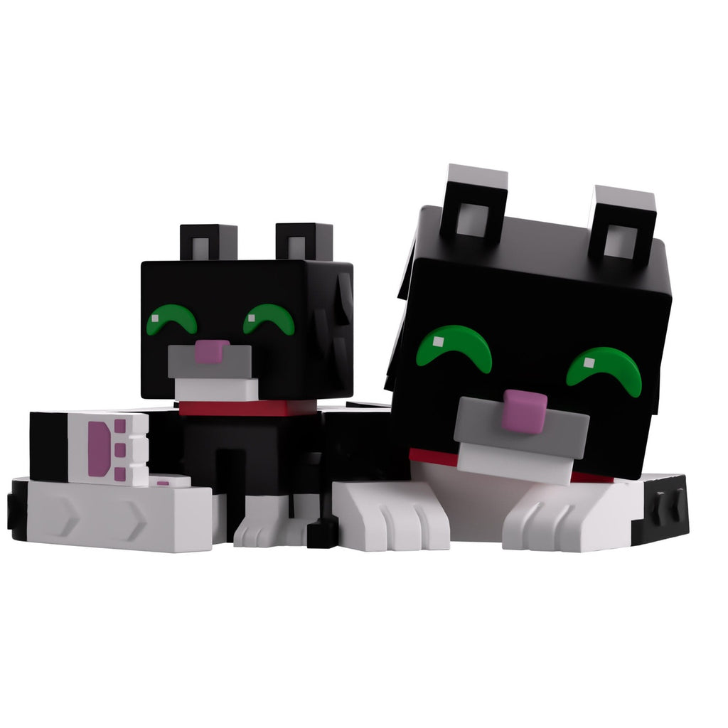 Produktbild Minecraft Vinylfigur Tuxedo Cat 6 cm