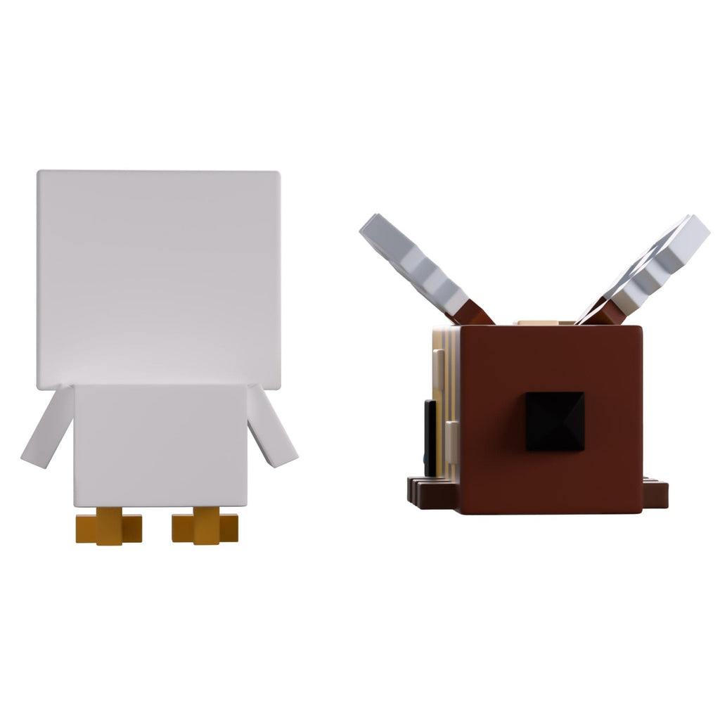 Produktbild Minecraft vinylfigurer Bee and Chicken Monitor Buddiez