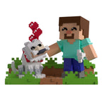 Produktbild Minecraft vinylfigur Taming a Wolf 10 cm