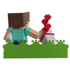 Produktbild Minecraft vinylfigur Taming a Wolf 10 cm