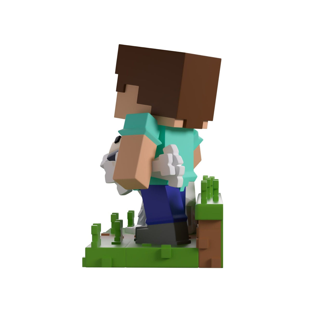 Produktbild Minecraft vinylfigur Taming a Wolf 10 cm