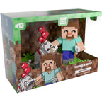 Produktbild Minecraft vinylfigur Taming a Wolf 10 cm