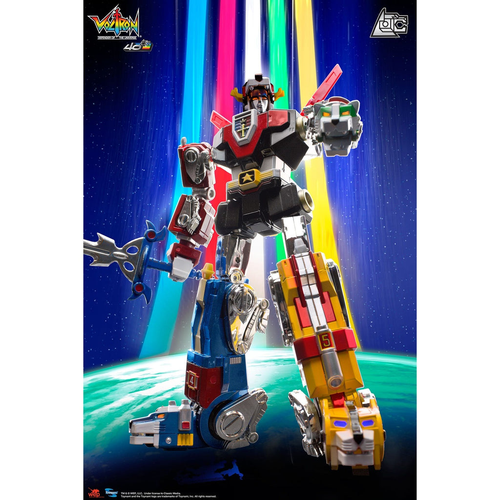 Produktbild Voltron Actionfigur Gift Set 40th Anniversary Collector's Edition 27 cm