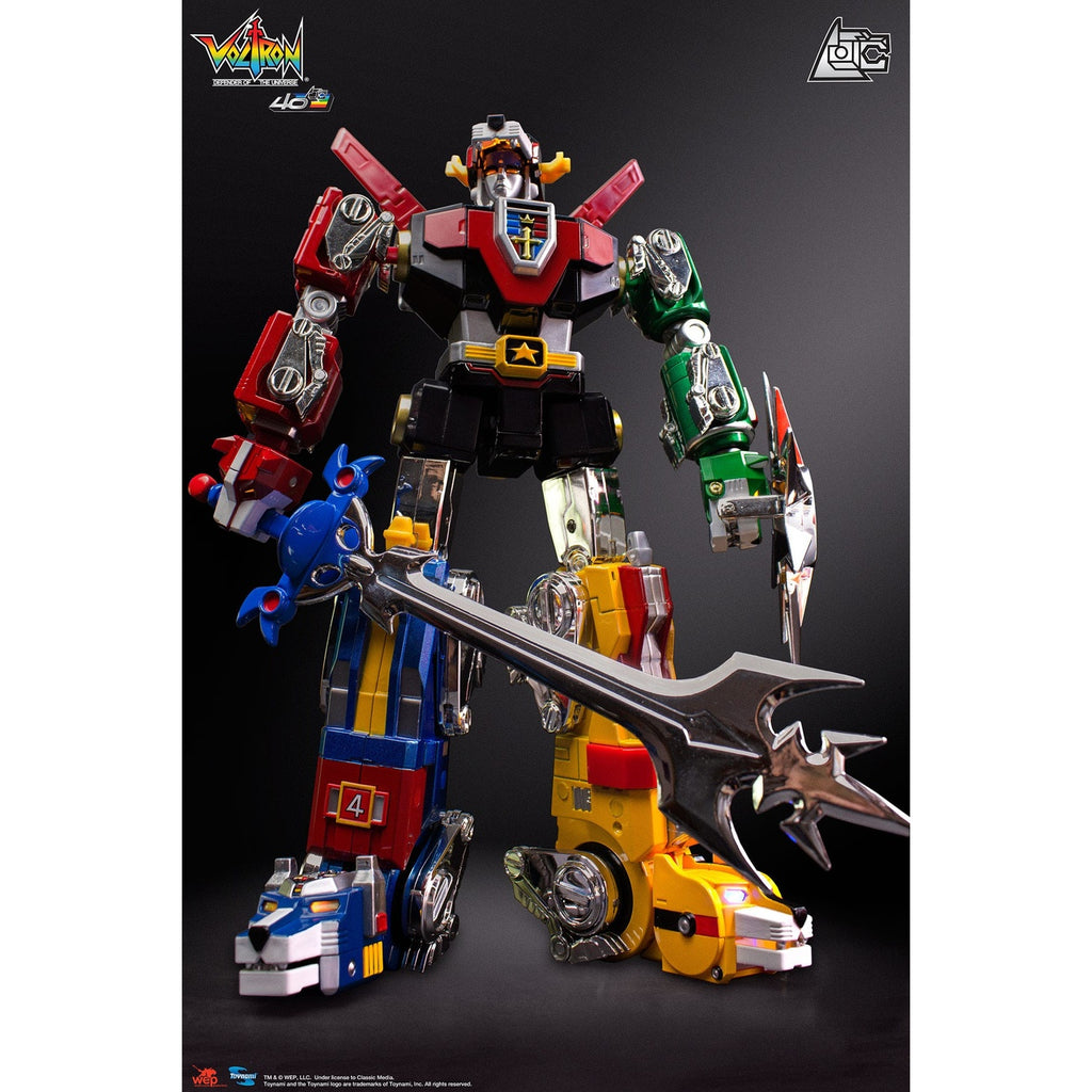 Produktbild Voltron Actionfigur Gift Set 40th Anniversary Collector's Edition 27 cm