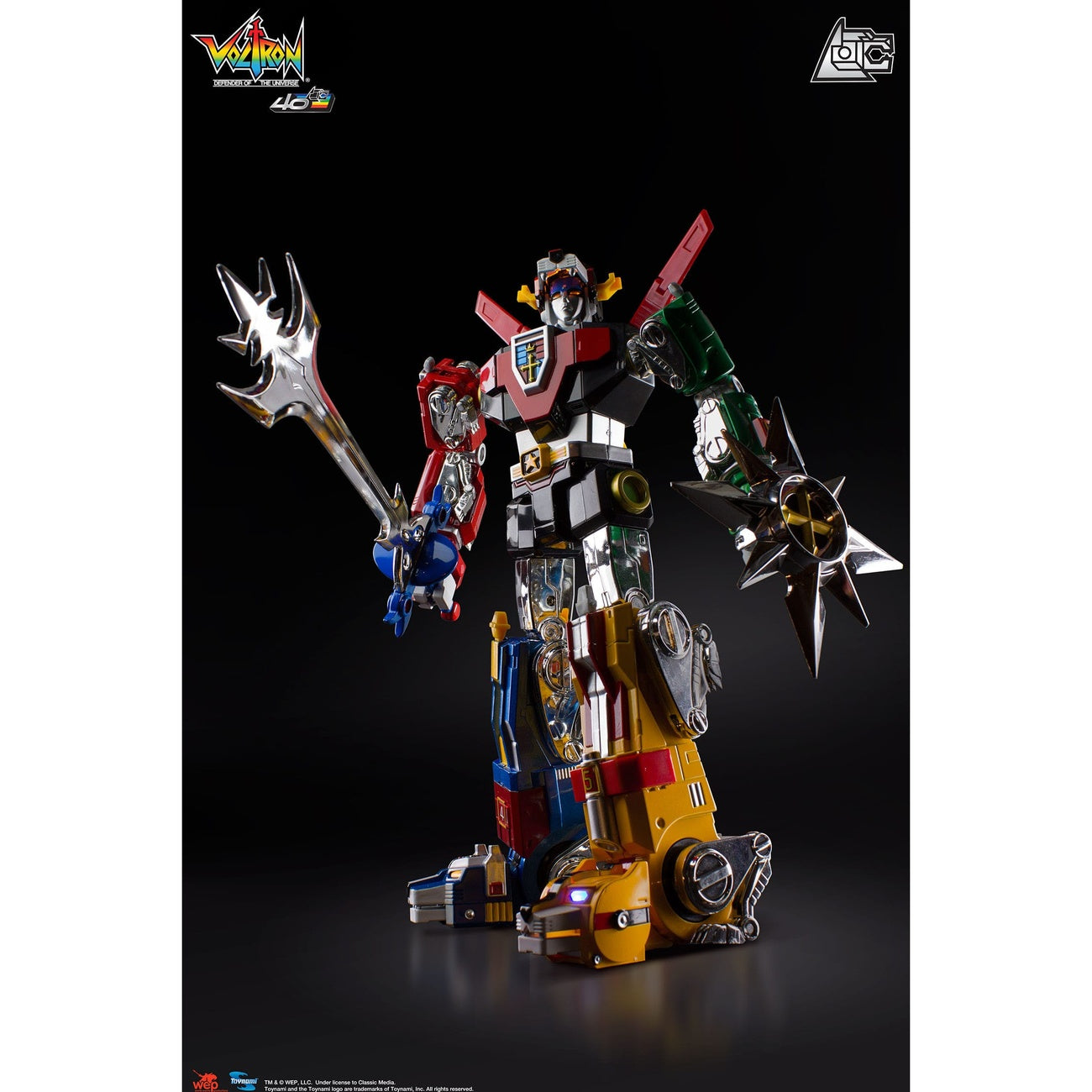 Produktbild Voltron Actionfigur Gift Set 40th Anniversary Collector's Edition 27 cm