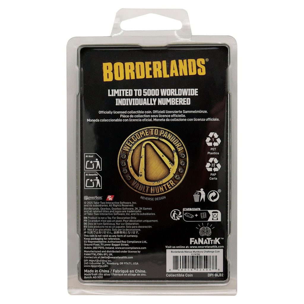 Produktbild Borderlands Samlarmynt Marcus Munitions Limited Edition