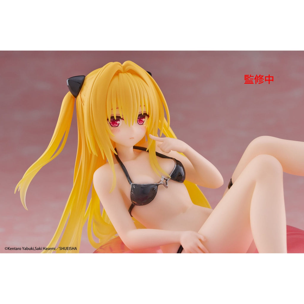 Produktbild To Love-Ru Darkness Aqua Float Girls PVC-staty Gold Darkness 10 cm