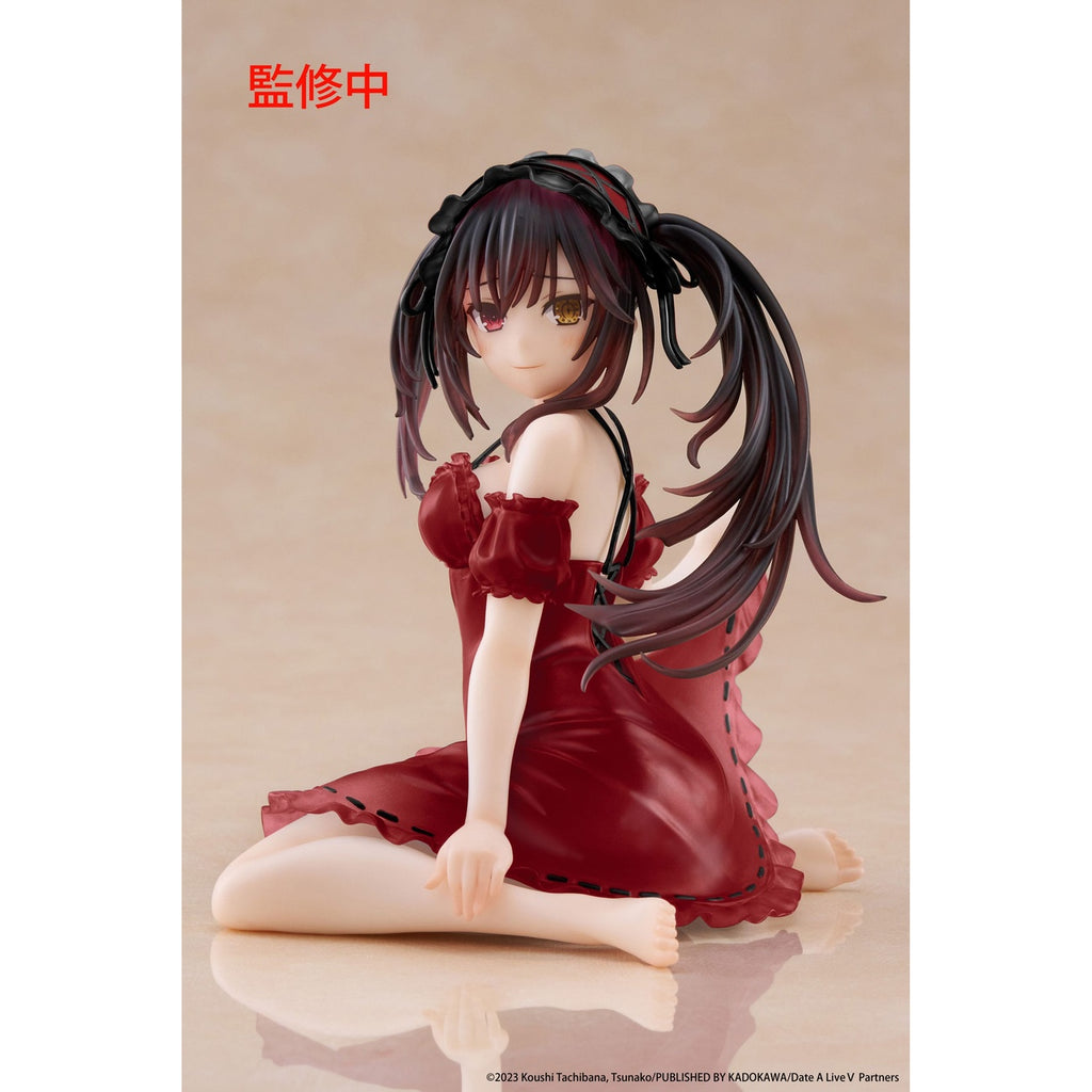 Produktbild Date A Live V PVC‑staty Desktop Cute Figure Kurumi Tokisaki Nightwear Ver. Renewal 13 cm