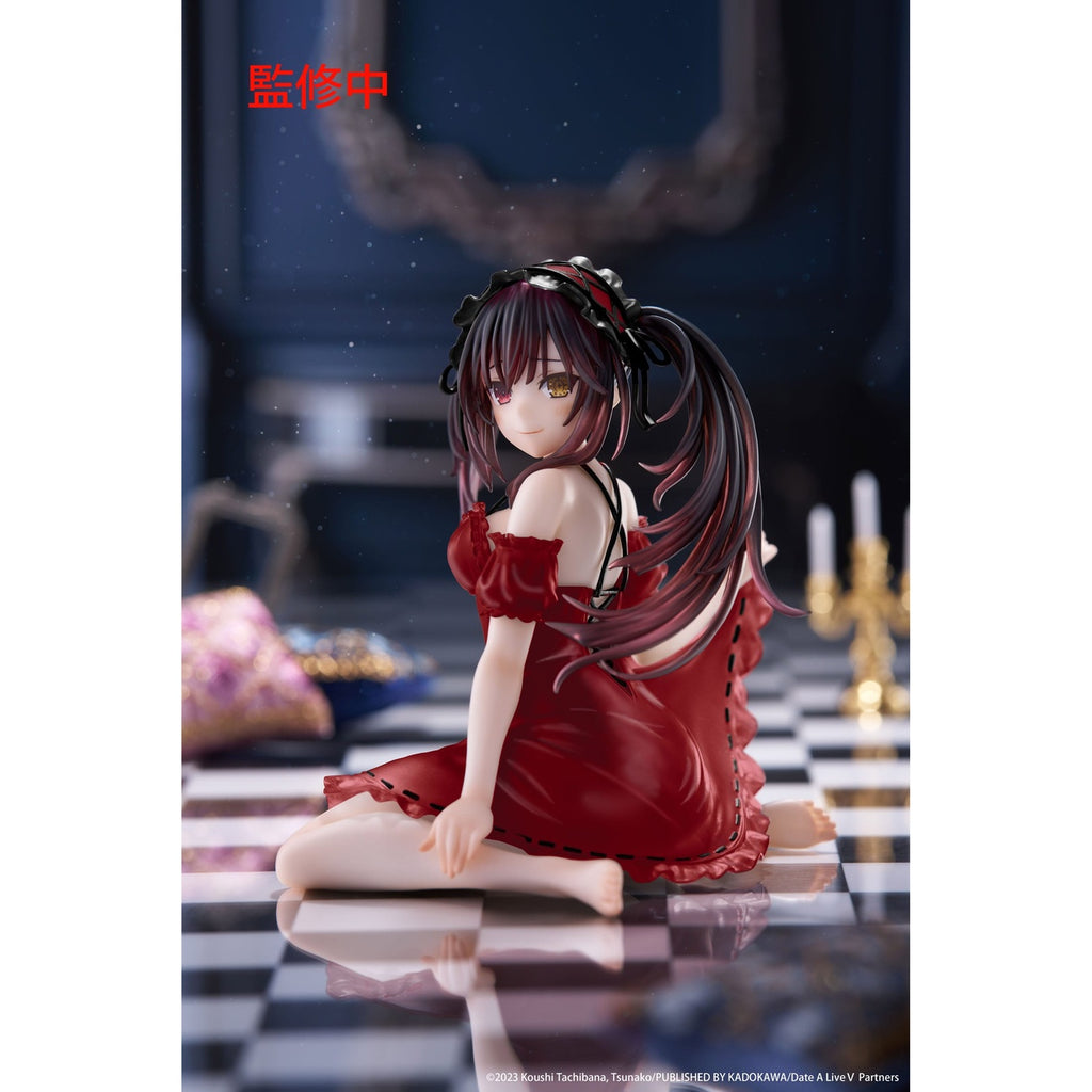 Produktbild Date A Live V PVC‑staty Desktop Cute Figure Kurumi Tokisaki Nightwear Ver. Renewal 13 cm
