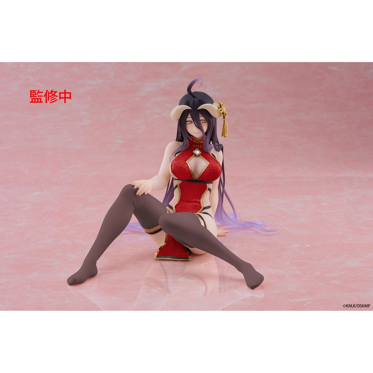 Produktbild Overlord PVC-staty Desktop Cute Figure Albedo Chinese Dress Ver. Renewal 13 cm