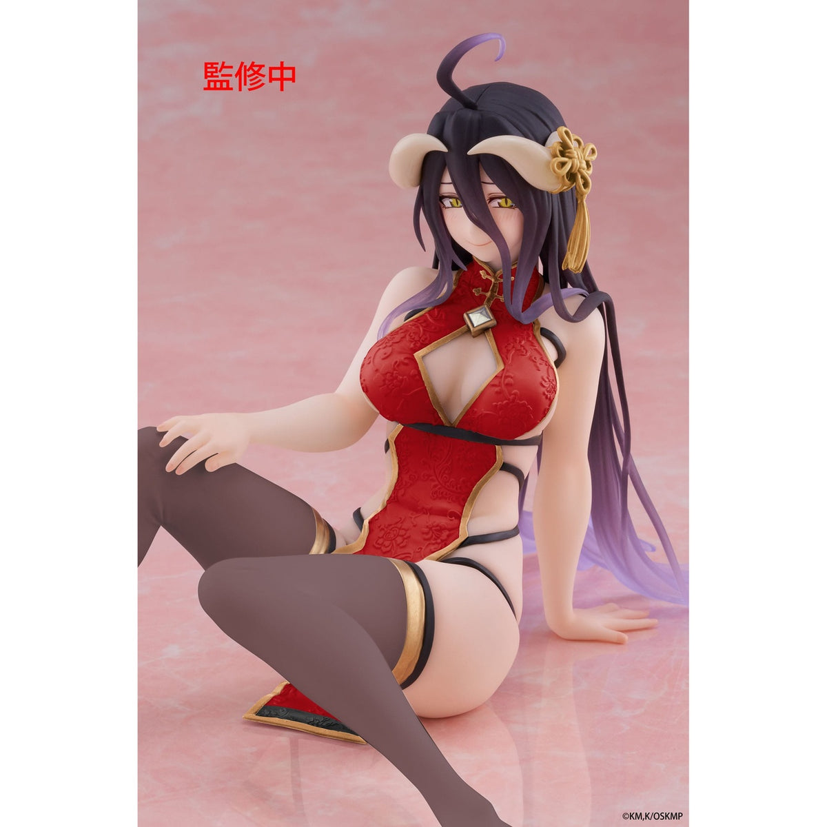 Produktbild Overlord PVC-staty Desktop Cute Figure Albedo Chinese Dress Ver. Renewal 13 cm