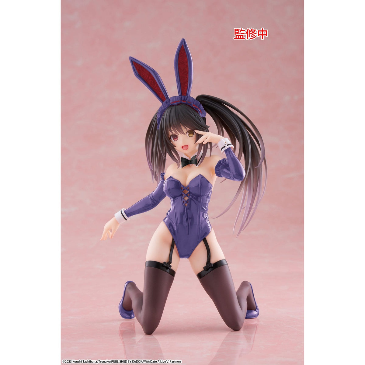 Produktbild Date A Live V PVC-statyett Desktop Cute Figure Kurumi Tokisaki Bunny Ver. Renewal 13 cm