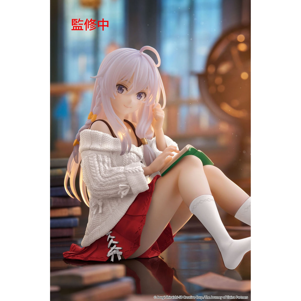 Produktbild Wandering Witch: The Journey of Elaina PVC-staty Desktop Cute Figure Elaina Casual Clothes Ver. Renewal 13 cm
