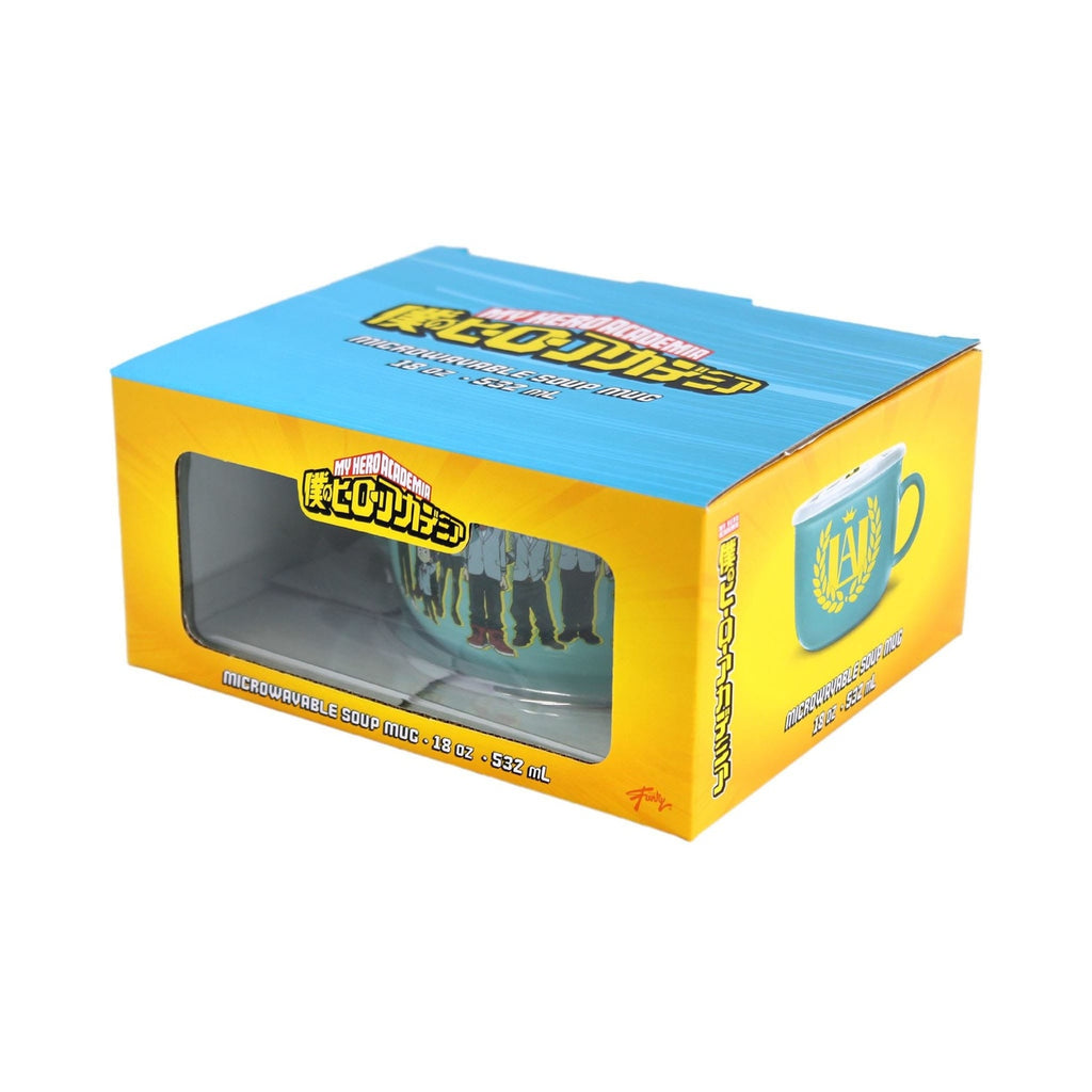Produktbild My Hero Academia ramen-skål med lock och handtag UA 532 ml