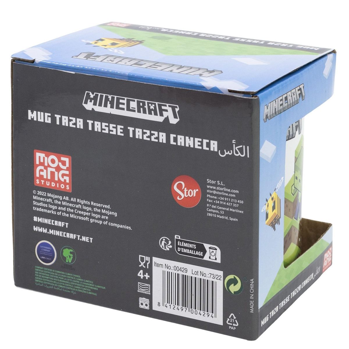 Produktbild Minecraft Mugg TNT Boom 325 ml