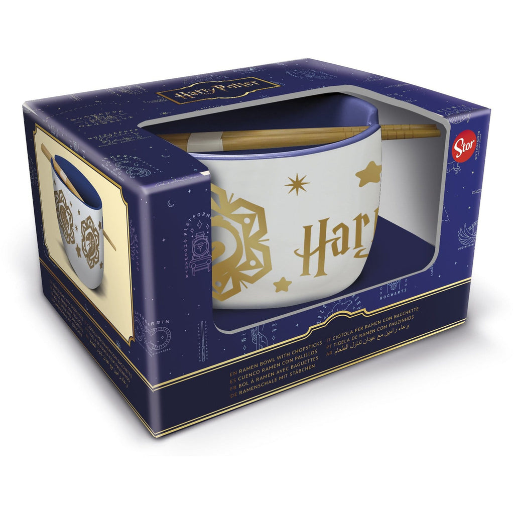Produktbild Harry Potter ramen-skål med ätpinnar Magic & Mayhem
