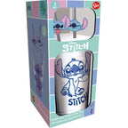 Produktbild Lilo & Stitch glas-tumbler med sugrör Stitch 485 ml