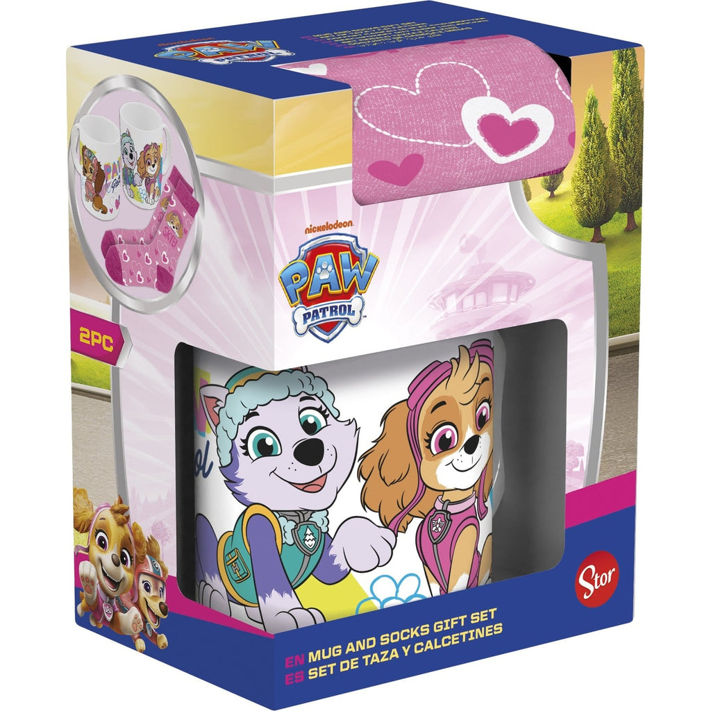 Produktbild Paw Patrol Mugg & Strumpor Set Girl Go Skye