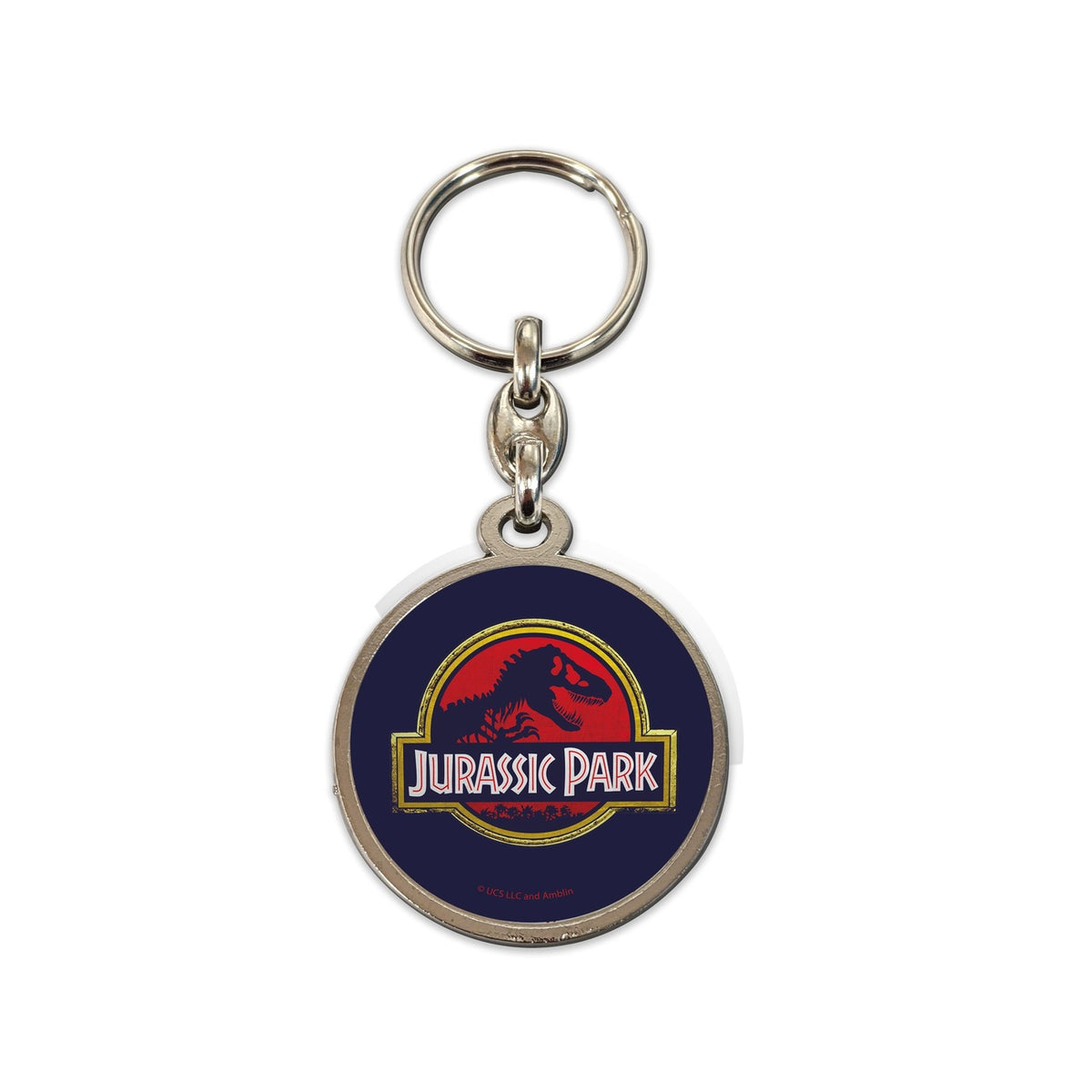 Produktbild Jurassic Park Nyckelring i metall Movie Logo 7 cm