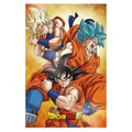 Produktbild Dragon Ball Super 3D‑poster Champa Goku 38 x 58 cm