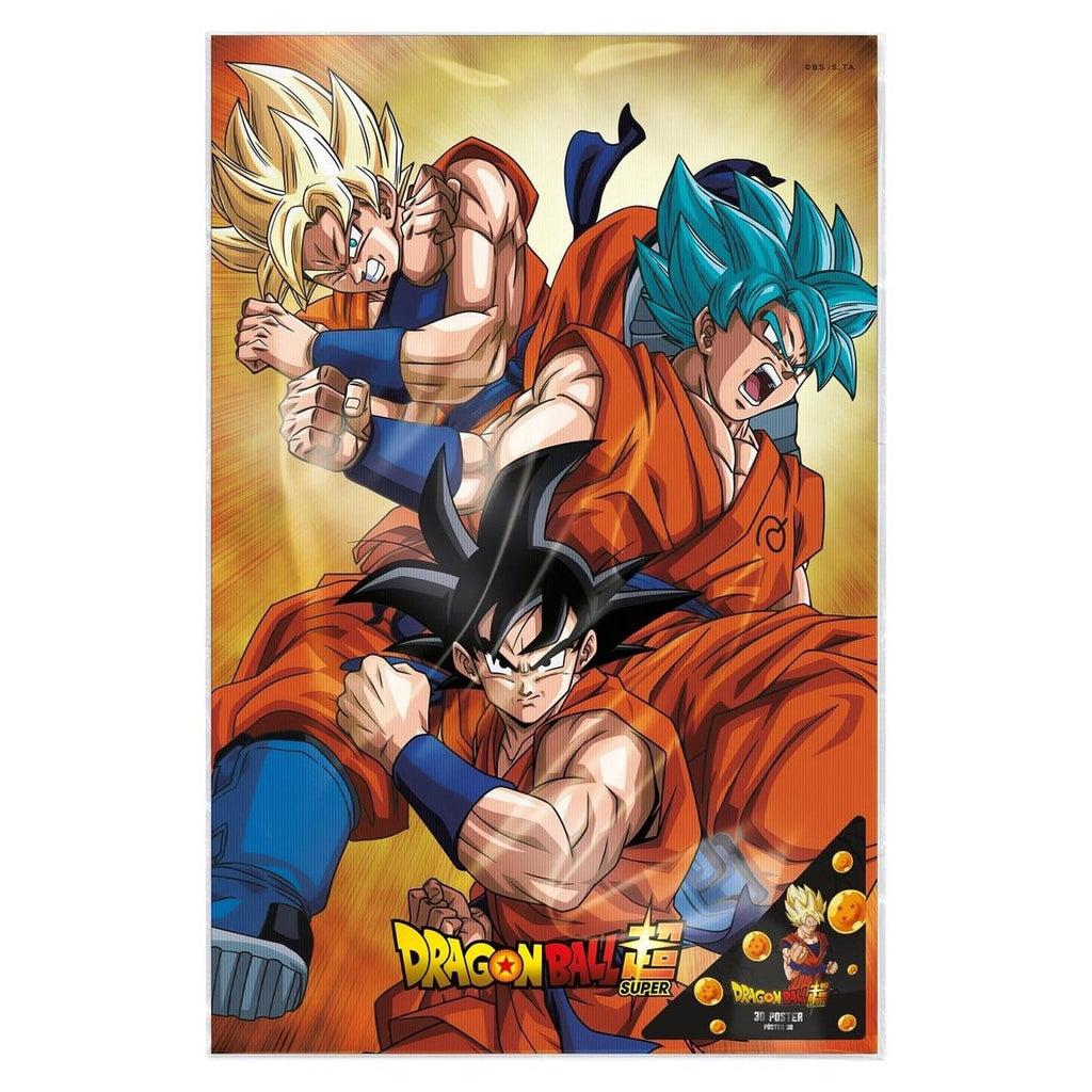 Produktbild Dragon Ball Super 3D‑poster Champa Goku 38 x 58 cm