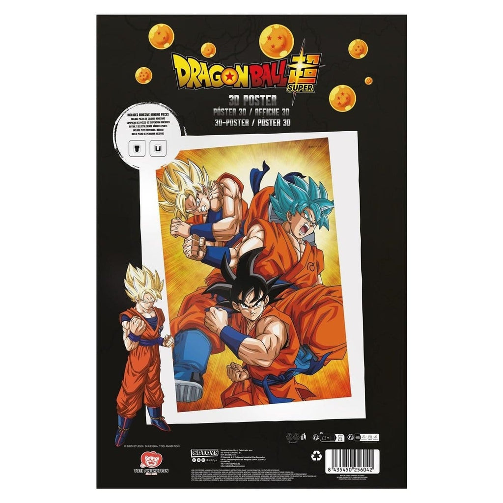 Produktbild Dragon Ball Super 3D‑poster Champa Goku 38 x 58 cm