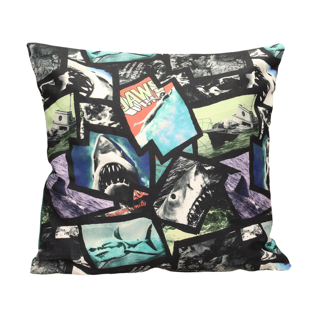 Produktbild Jaws Kudde Poster Collage 45 cm