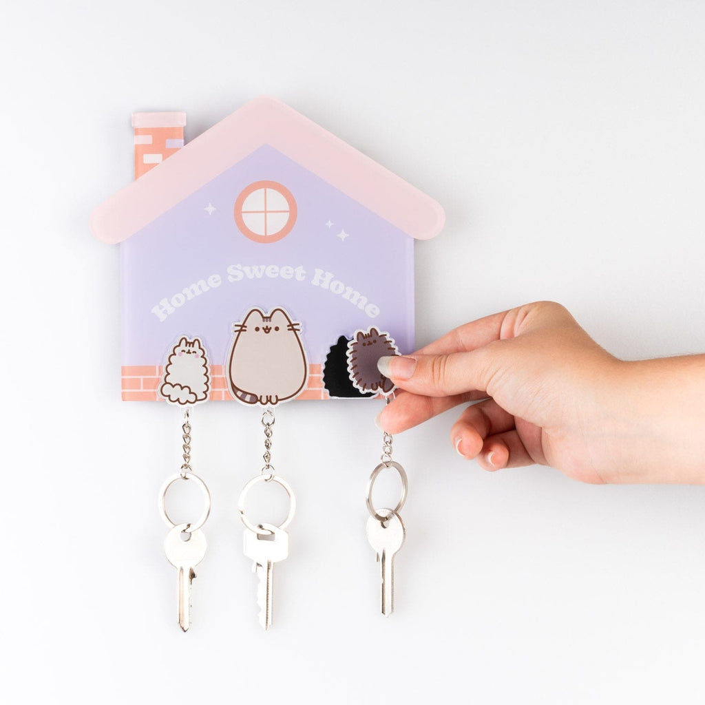 Produktbild Pusheen nyckeltavla inkl. 3 nyckelringar