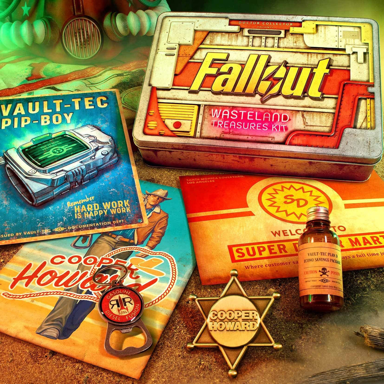 Produktbild Fallout presentlåda Wasteland Treasures Kit