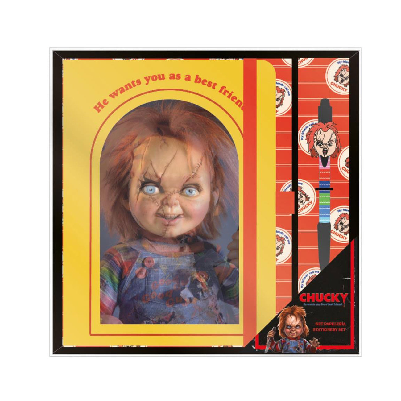 Produktbild Chucky skrivset